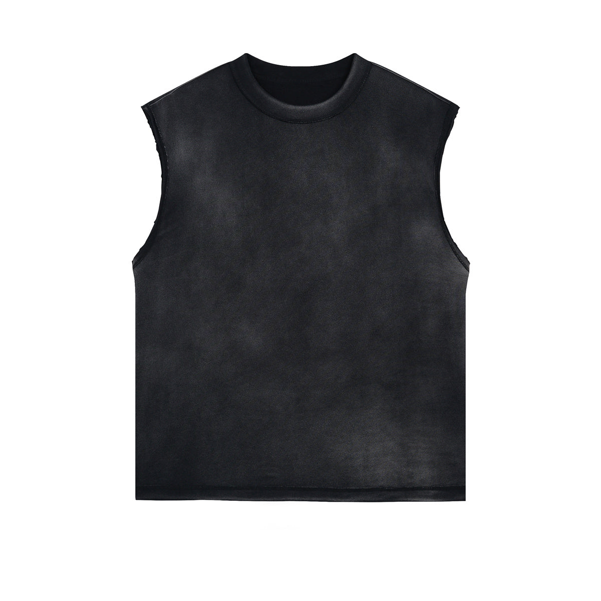 Women's Sleeveless Faded T Shirt 8oz-INNBLAC Fashion Apparel