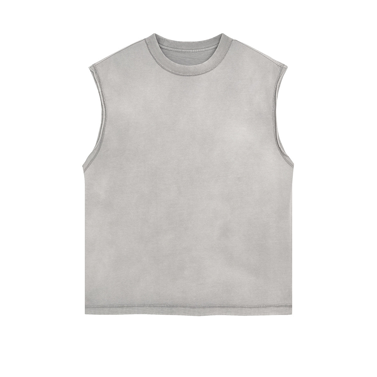 Women's Sleeveless Faded T Shirt 8oz-INNBLAC Fashion Apparel