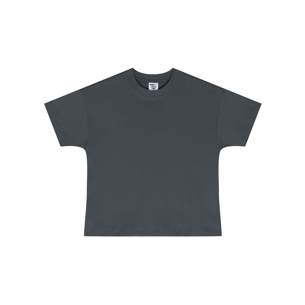 Women's Solid Color Crew Neck Tee 255gsm