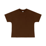 Women's Solid Color Crew Neck Tee 255gsm