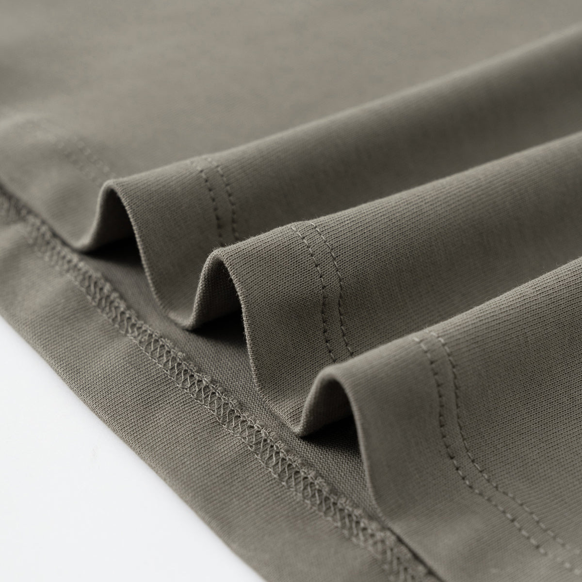 Women's Solid Color Crew Neck Tee 255gsm