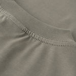 Women's Solid Color Crew Neck Tee 255gsm