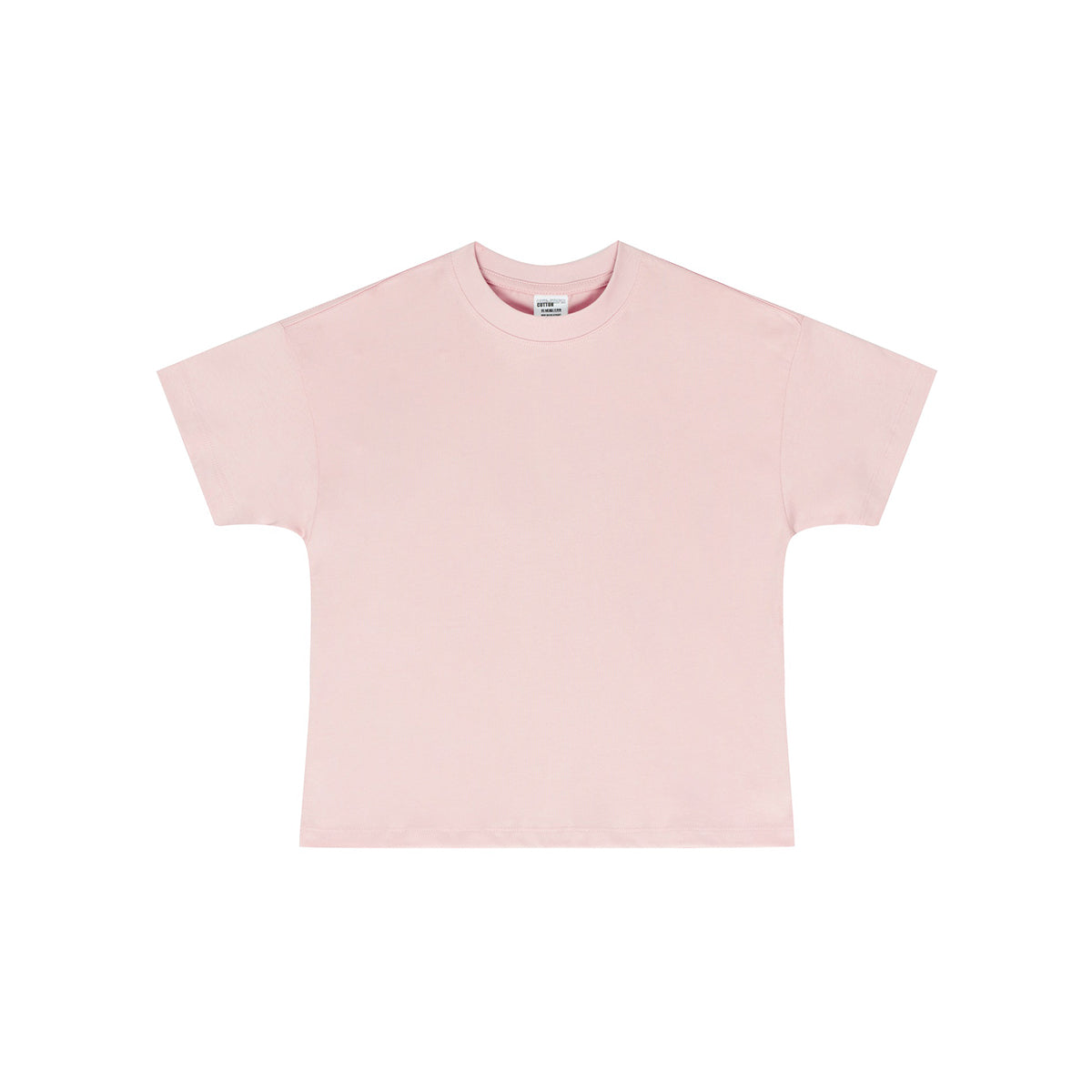Women's Solid Color Crew Neck Tee 255gsm