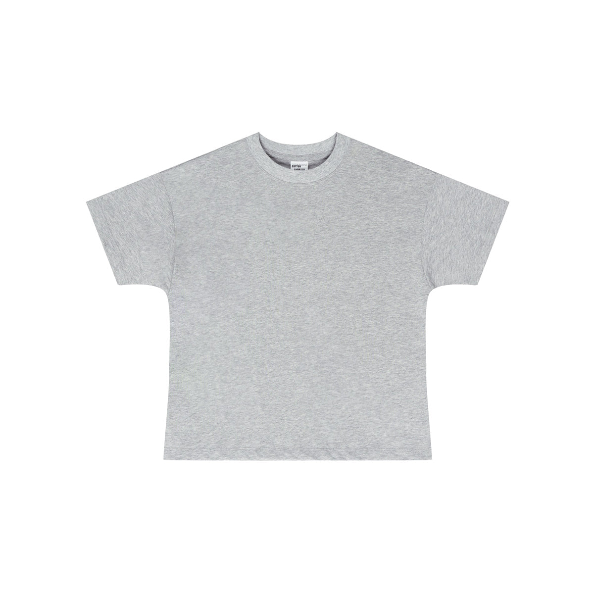 Women's Solid Color Crew Neck Tee 255gsm