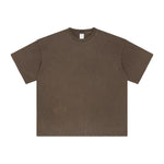 Women's Stone Wash Frayed T Shirt 7.5oz-INNBLAC Fashion Apparel