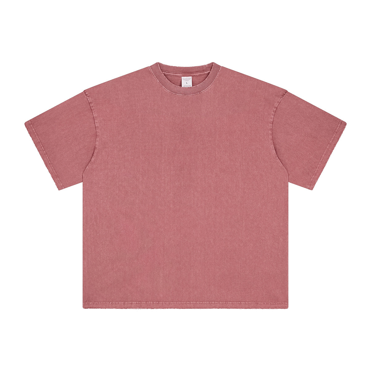 Women's Stone Wash Frayed T Shirt 7.5oz-INNBLAC Fashion Apparel