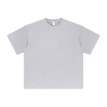 Women's Stone Wash Frayed T Shirt 7.5oz-INNBLAC Fashion Apparel