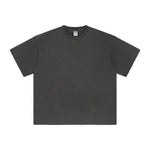 Women's Stone Wash Frayed T Shirt 7.5oz-INNBLAC Fashion Apparel