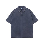 Women's Stone Wash Heavy Collar Shirt 7.5oz-INNBLAC Fashion Apparel