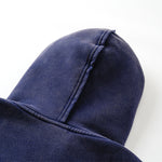 Oversized Vintage Washed Zip Up French Terry Hoodie