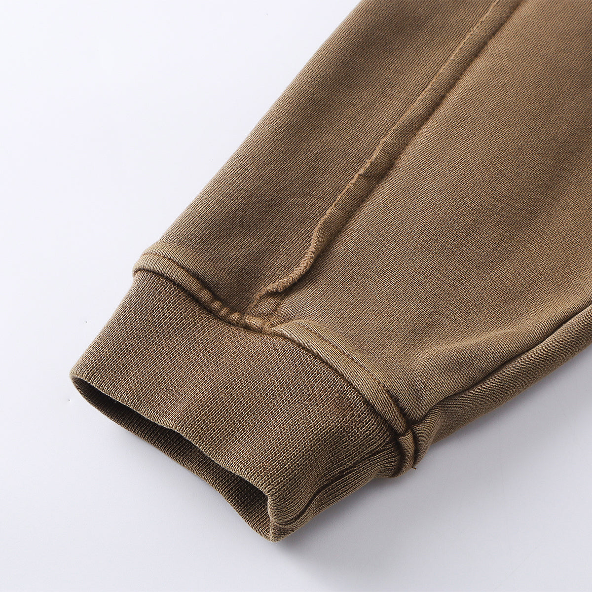 Vintage Washed Oversized Zip Up Distressed Hoodie