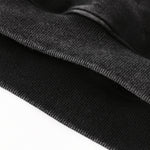 Men's Stone-washed Destroyed Hoodie