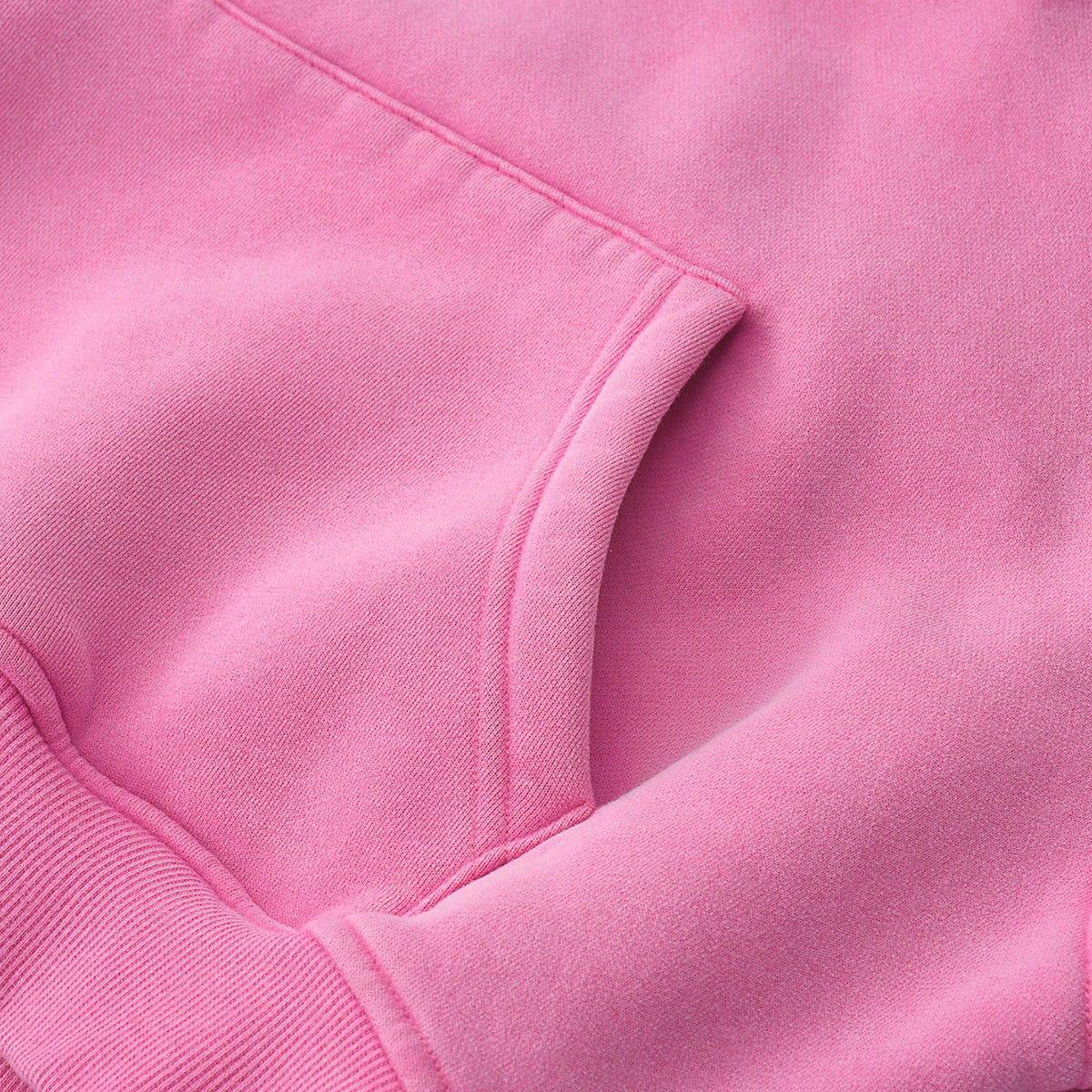 Plush Lining Crop Pullover Hoodie