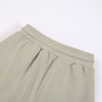 Solid Color A-Line Mini Skort