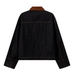 Relaxed Patchwork Selvedge Denim Jacket