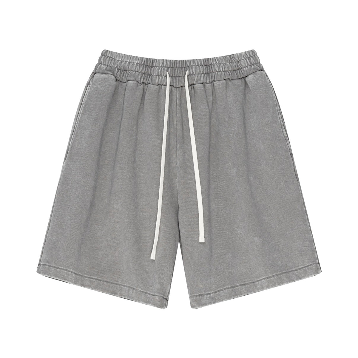 Vintage Wash Loose Fit Jogger Shorts