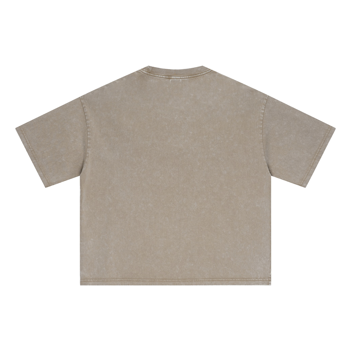 Oversized Vintage Wash Cotton Tee Shirt