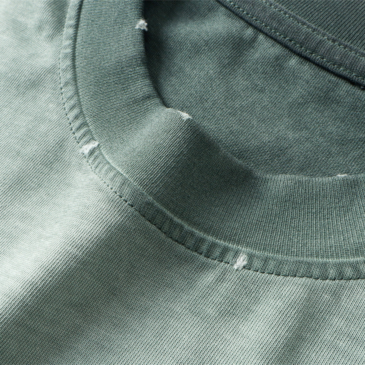 Reverse Dyed Relaxed Cotton Vintage Washed T-Shirt