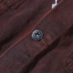 Ombre Spray-Dyed Denim Jacket