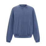 Soft-Vintage Washed Pullover Sweatshirt