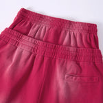 Casual Drawstring Double Waistband Shorts