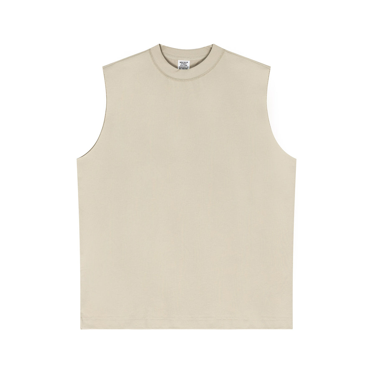 Quick Dry Raw Edge Muscle Tank 210gsm