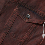 Ombre Spray-Dyed Denim Jacket