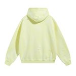 Rips Soft Fleece Lined Distressed Pullover Hoodie