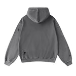 Men's Stone-washed Destroyed Hoodie