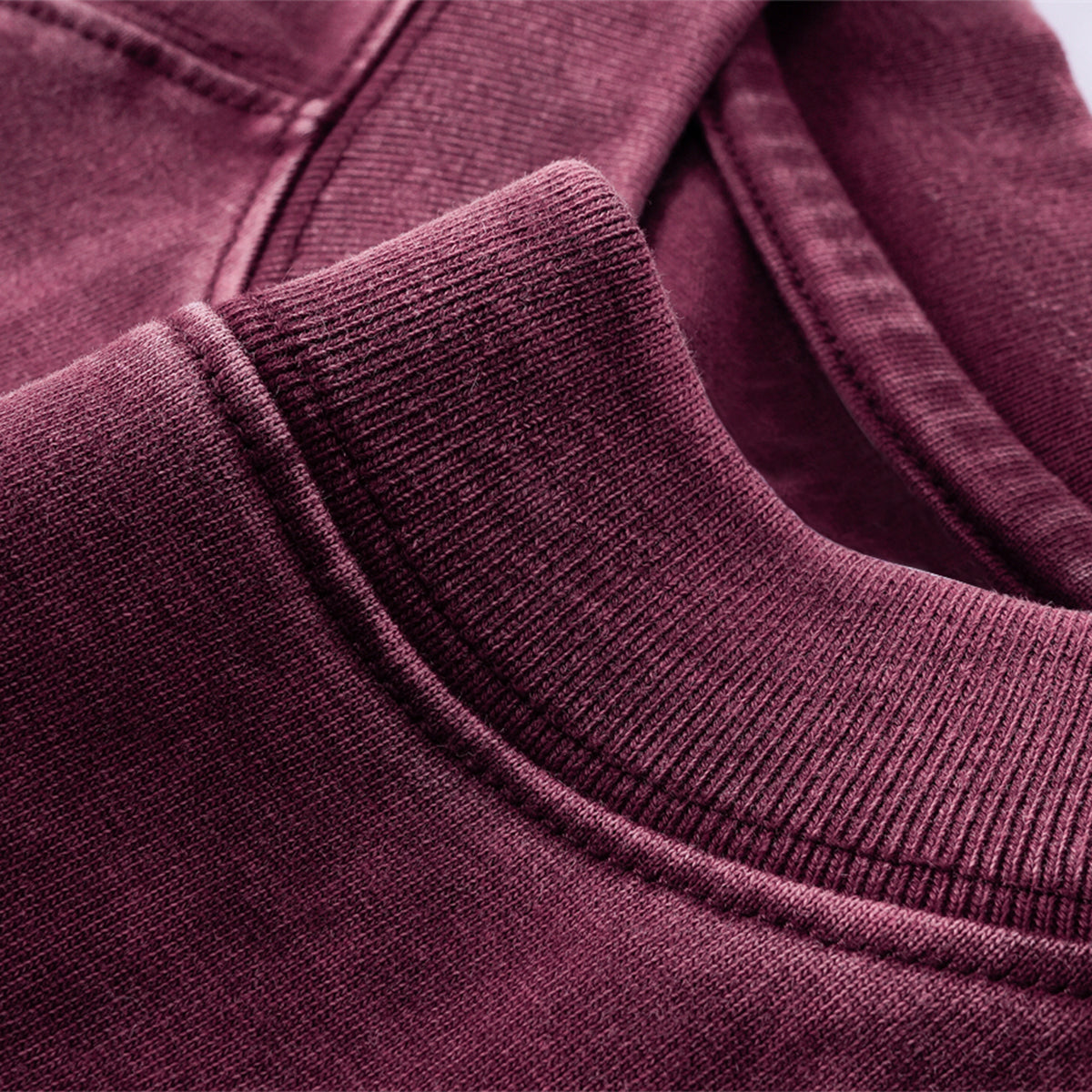 Vintage Washed Patchwork Cotton Tee 285gsm