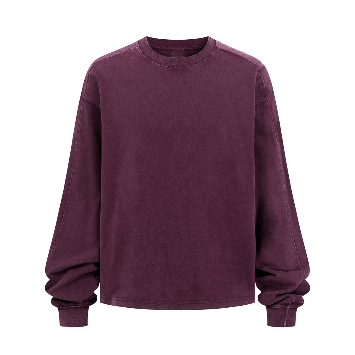 Washed Vintage Crewneck Long Sleeve