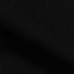Slim Fit Solid Black Flared Denim Pants