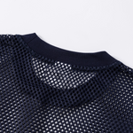 Oversized Mesh Short Sleeve Breathable Tee