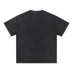 Men's Casual Washed V-Neck T-Shirt 270gsm