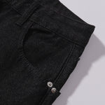 Shibuya Dragon Embroidered Wide Leg Jeans