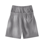 Casual Drawstring Double Waistband Shorts