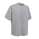 Deconstructed Oversized Tee Decorative Seam Detailing