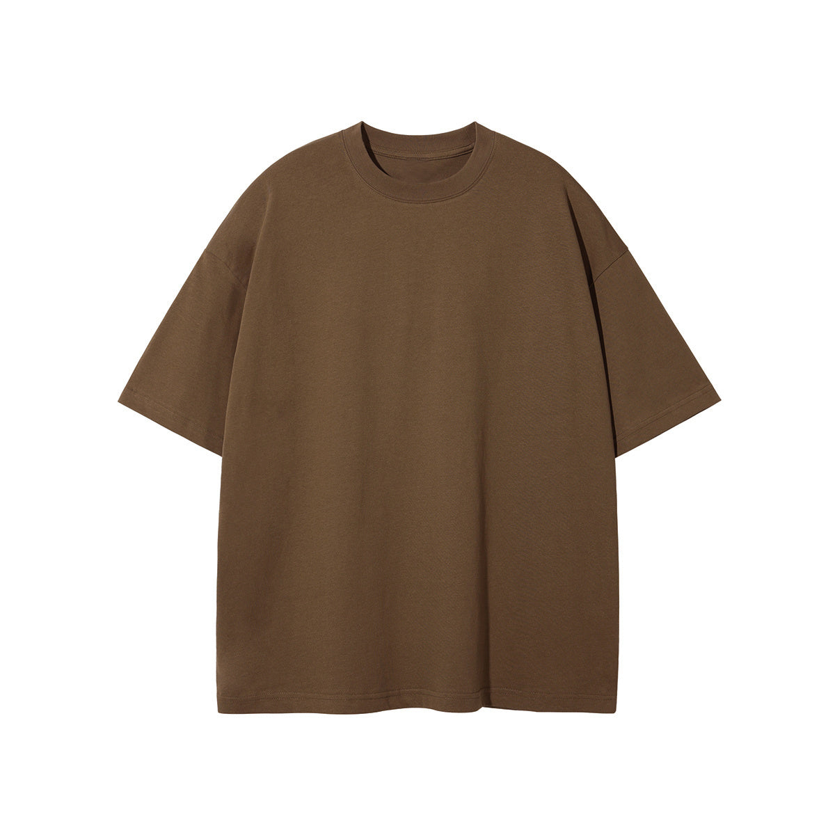 Luxury Cotton Slouchy Comfortable Oversized Basic Tee