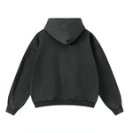Soft Cotton Fleece Front Pocket Pullover Hoodie