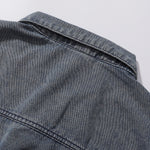 Relaxed Washed Denim Trucker Jacket