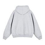 Heavyweight Double-Slider Zipper Fleece Hoodie