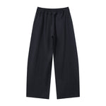 Minimalist Wide-Leg Elastic Waist Pants
