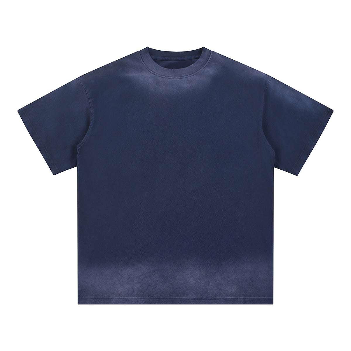 Vintage Wash Baggy Gradient Cotton Tee 260gsm