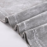 Gray Loose Fit Painted Cotton Sweatshirt