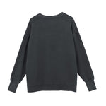 Vintage Washed Ninja Sleeve Split Hem Sweatshirt