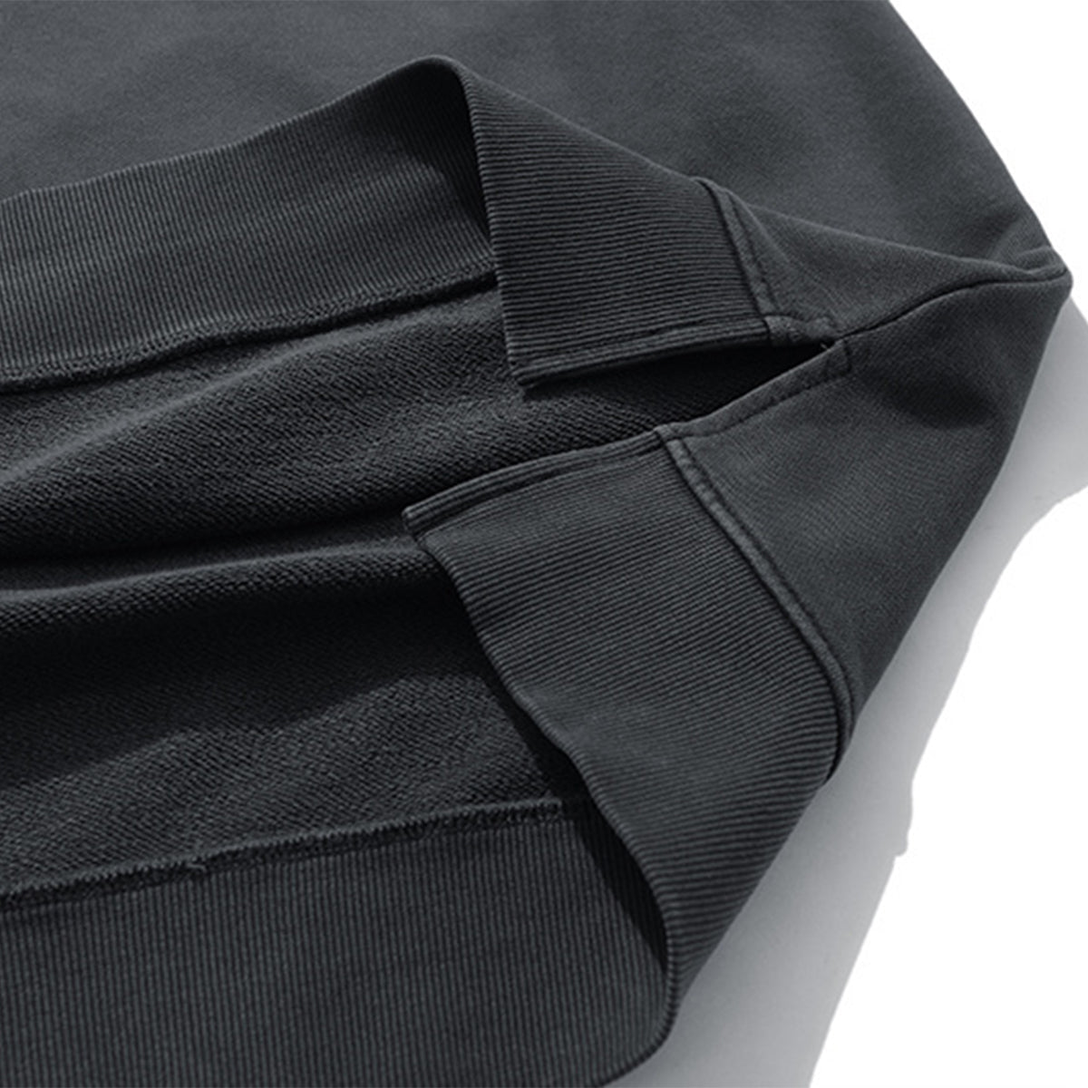 Vintage Washed Ninja Sleeve Split Hem Sweatshirt