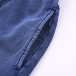 Vintage Washed Relaxed Fit Casual Sweat Shorts