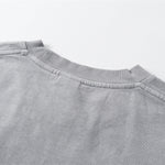 Deconstructed Oversized Tee Decorative Seam Detailing