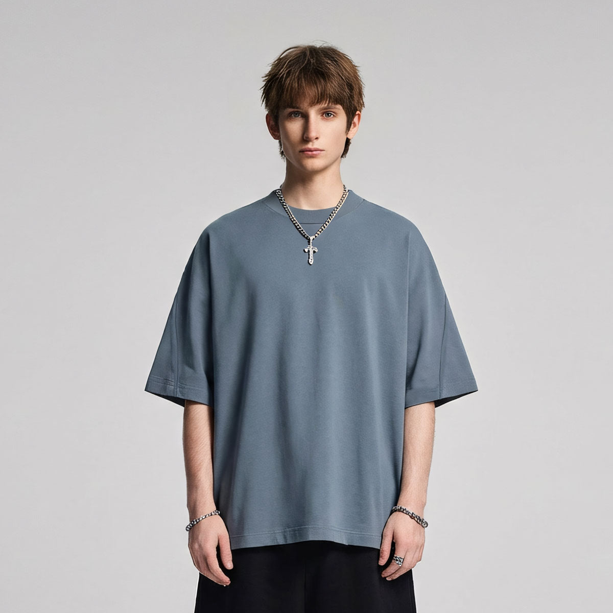 American Cool‑Touch Cotton Streetwear Tee