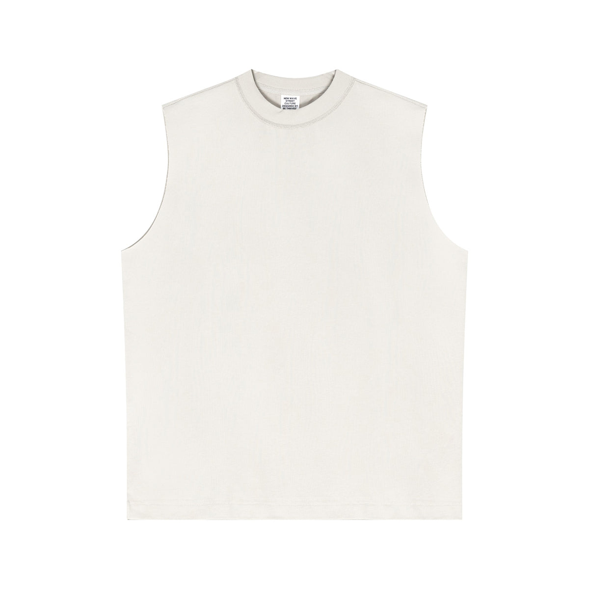 Quick Dry Raw Edge Muscle Tank 210gsm